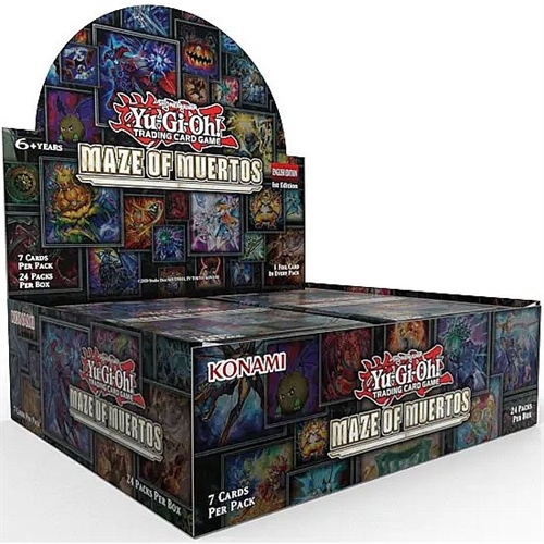 Maze of Muertos - Booster Box Display (24 Booster Packs) - Yu-Gi-Oh kort